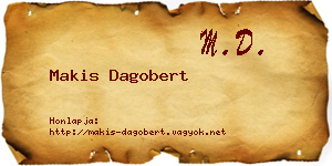Makis Dagobert névjegykártya